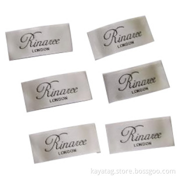 Woven -Edged Satin Label